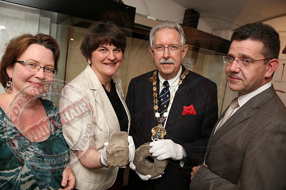 Crannóg Opening at Enniskillen Castle Museum.