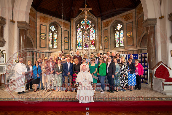 Bishop Larry Duffy commissions 45 members of Parish Bereavement Team in The Holy Cross Church, Lisnaskea-32