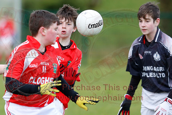 Aghadrumsee (3-10) V Newtownbutler (3-14) in U14 GAA Football League Section A.