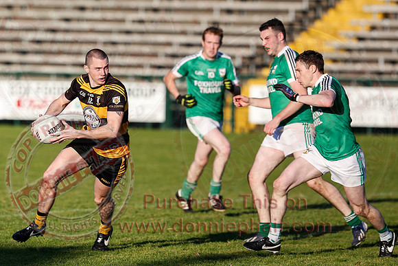 Coa (1-10) V Rockcorry (0-16) in Ulster Club Junior Football Championship Quarter-Final.