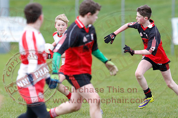 St. Pat's (10-9) V Brookeborough (4-6) in U14 GAA Football League Section B.
