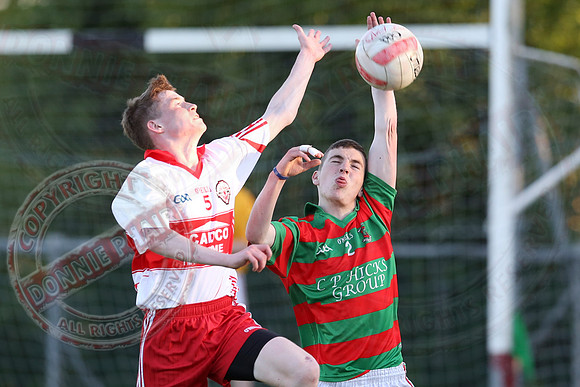 St. Pat's Donagh (0-10) V Lisnaskea Emmetts (0-9) in Minor GAA Football League Division One Final.