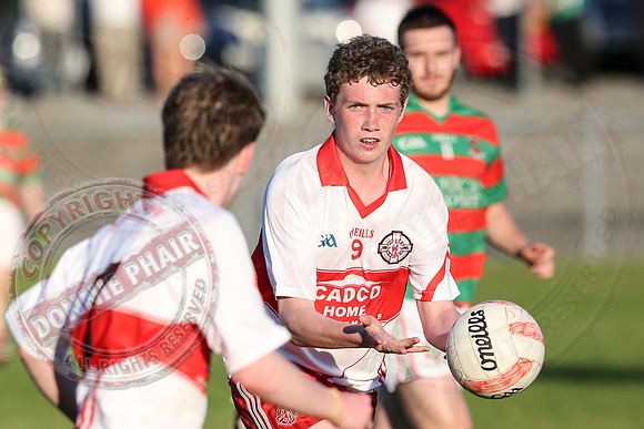 St. Pat's Donagh (0-10) V Lisnaskea Emmetts (0-9) in Minor GAA Football League Division One Final.