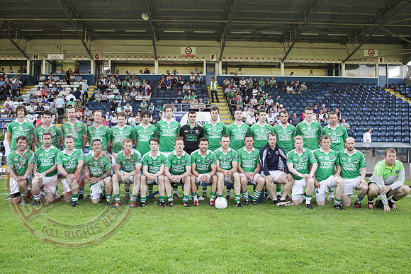 Fermanagh (-0-10)  Cavan (1-14) in All Ireland Qualifier Round Two.