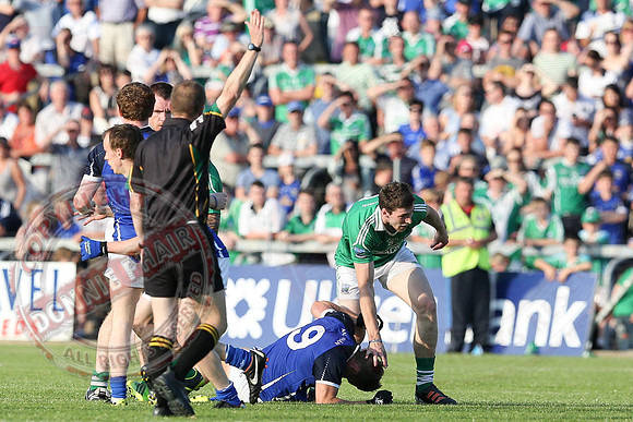 Fermanagh (-0-10)  Cavan (1-14) in All Ireland Qualifier Round Two.