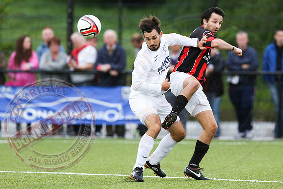 Enniskillen Town (1) V Lisnaskea Rovers (0) in Coffey Cup Final.