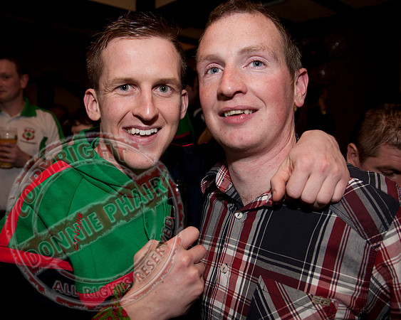 Lisnaskea Emmetts Senior GAA Football Team return home as Intermediate All-Ireland Club Champions.