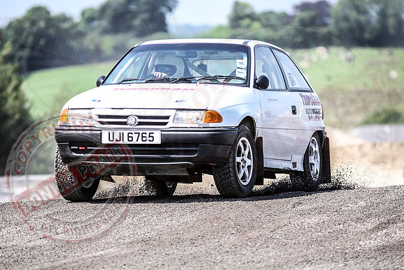 Enniskillen Motor Club Rally Time Trial at Clarke's Quarry, Lisnaskea.