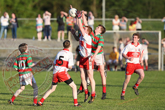 St. Pat's Donagh (0-10) V Lisnaskea Emmetts (0-9) in Minor GAA Football League Division One Final.