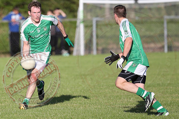 Roslea (5-16) V Kinawley (1-3) in Senior GAA Football League Division One.
