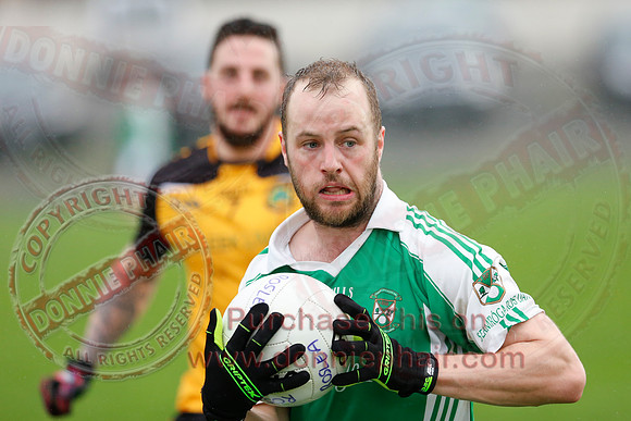 Erne Gaels (0-9) V Roslea (2-9) in Senior GAA Football League Division 1.-31