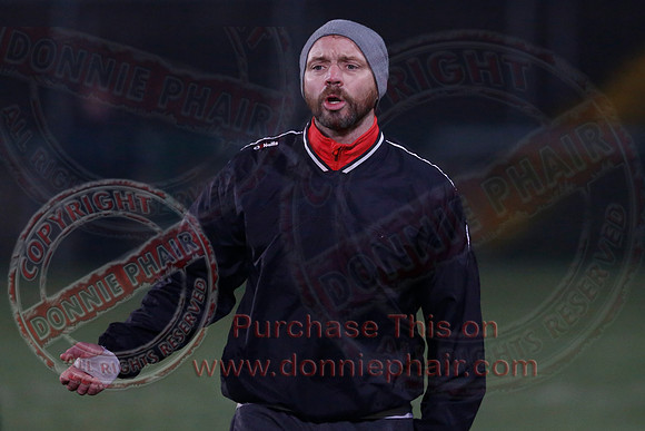 Derrygonnelly (0-7) V Ederney (0-6) in Senior GAA Football League Division 1A Final.
