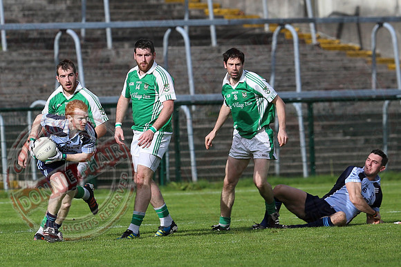 Roslea (1-12) V Belcoo (1-9) in Senior GAA Football Championshp Final.
