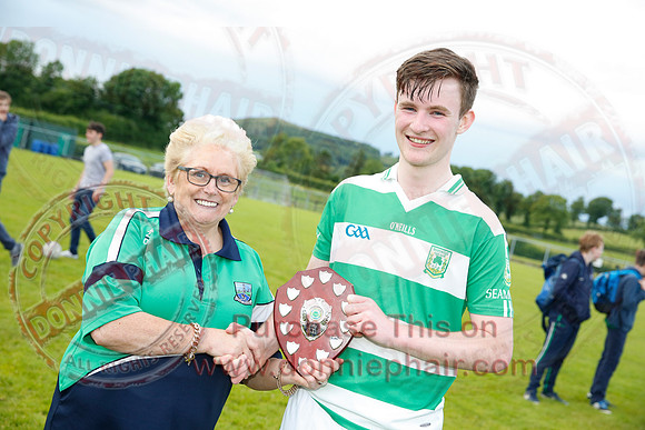 Teemore (3-7) V Belnaleck (1-12) in Minor GAA Football League Division 4 Final.