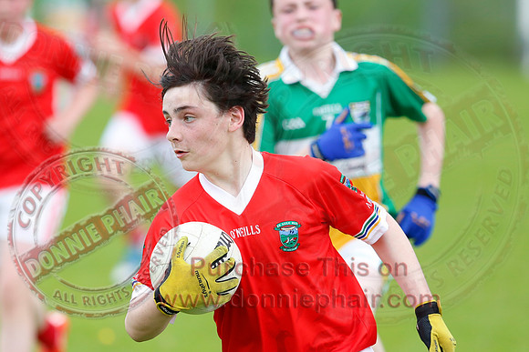 Newtownbutler (3-15) V Derrylin (2-6) in GAA Football U14 Division 2 Final.