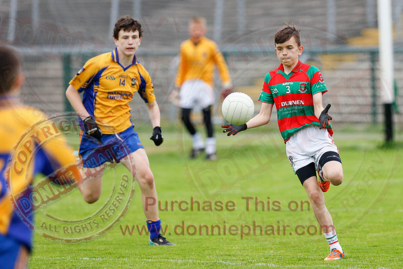 Enniskillen Gaels (3-11) V Derrygonnelly (0-9) in Minor GAA Football Division 1 Final.
