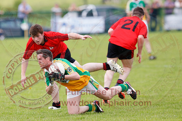 Derrylin (2-12) V Brookeborough (1-5) in Senior GAA Football League Division 2.