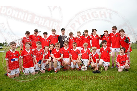 Newtownbutler (3-15) V Derrylin (2-6) in GAA Football U14 Division 2 Final.