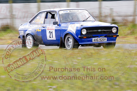 The Enniskillen Motor Club May Day Rally at Enniskillen Airport.