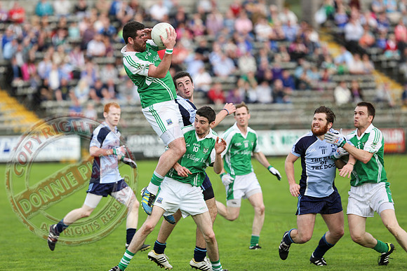 Roslea (1-12) V Belcoo (1-9) in Senior GAA Football Championshp Final.