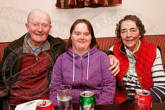 A Charity Night at the Races in aid of Trip to Lourdes held in Donagh Clubhouse.