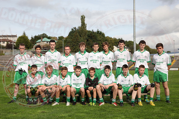 Enniskillen Gaels (2-18) V Ederney (0-3) in U16 Juvenile GAA Football Championship Final.