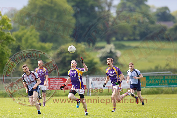 Belcoo (1-8) V Derrygonnelly (1-15) in Senior GAA Football League Division 1.