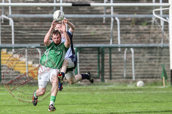 Roslea (1-12) V Belcoo (1-9) in Senior GAA Football Championshp Final.