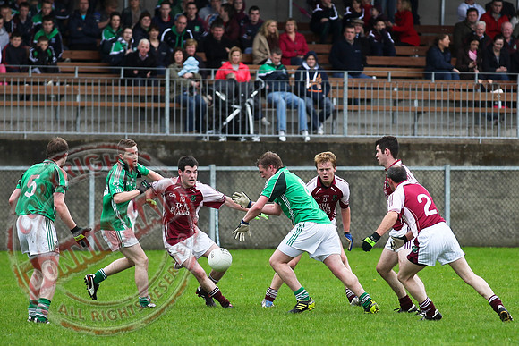 Tempo V Roslea in GAA League Football Match