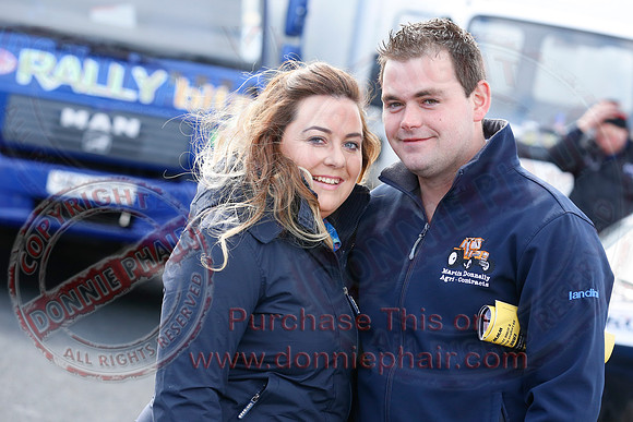 The Enniskillen Motor Club May Day Rally at Enniskillen Airport.