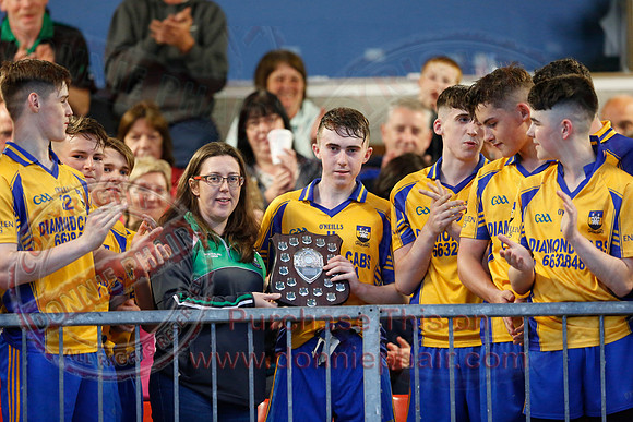 Enniskillen Gaels (11-10) V Lisnaskea (5-4) in U14 A GAA Football Championship Final.