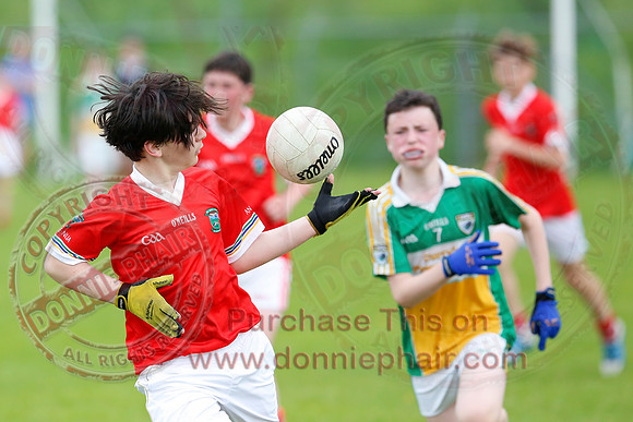 Newtownbutler (3-15) V Derrylin (2-6) in GAA Football U14 Division 2 Final.