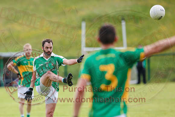 Irvinestown (1-7) V Roslea (1-8) in Senior GAA Football League Division 1.