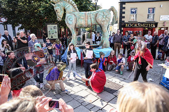 FLive Dragon Parade in Enniskillen.