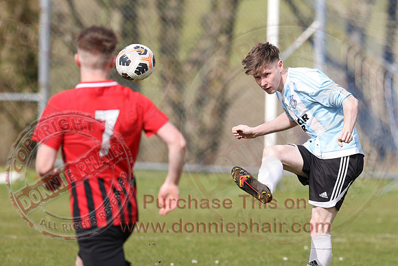 Lisbellaw (3) V Irvinestown (1) in Mercer Football League-9