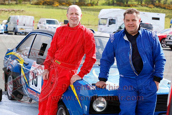 The Enniskillen Motor Club May Day Rally at Enniskillen Airport.