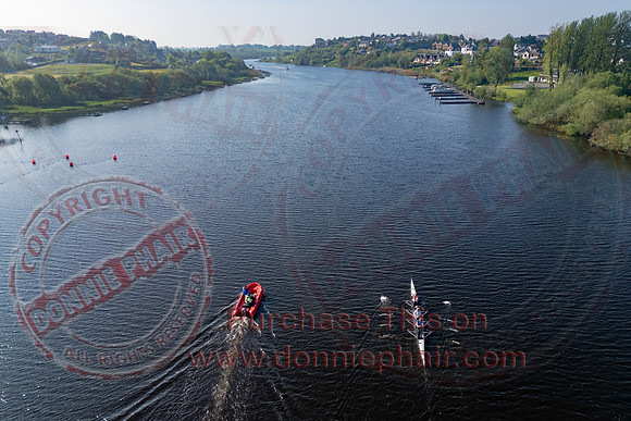Aerial views of The River Erne around Enniskillen Town-10