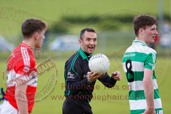Teemore (3-7) V Belnaleck (1-12) in Minor GAA Football League Division 4 Final.