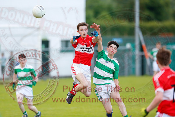 Teemore (3-7) V Belnaleck (1-12) in Minor GAA Football League Division 4 Final.
