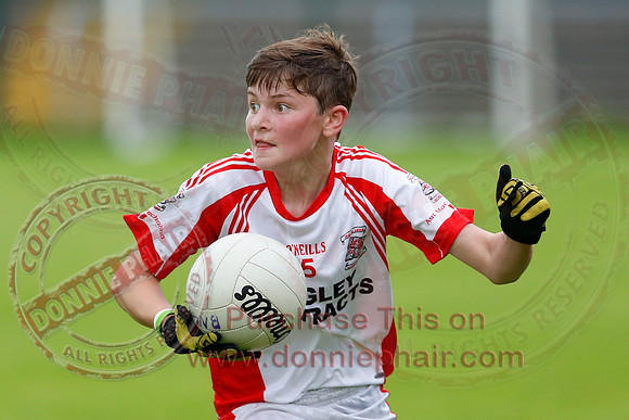 Belnaleck (6-9) V Irvinestown (4-7) in U14 B GAA Football Championship Final.