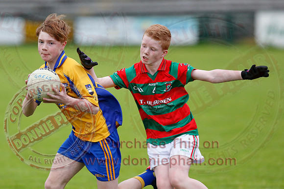 Enniskillen Gaels (3-11) V Derrygonnelly (0-9) in Minor GAA Football Division 1 Final.