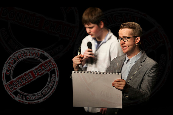Mentalist, David Meade in the Ardhowen Theatre.