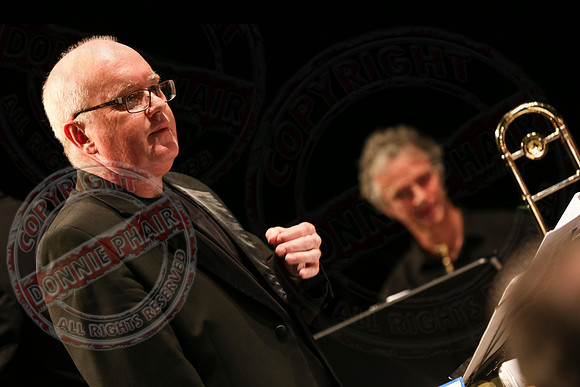 Bob Quick and the Big Brass Band in The Ardhowen Theatre.