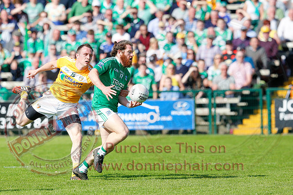 Fermanagh (1-12) V Antrim (0-9) in Ulster Senior GAA Football Championship, First Round.
