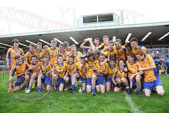Enniskillen Gaels (2-18) V Ederney (0-3) in U16 Juvenile GAA Football Championship Final.