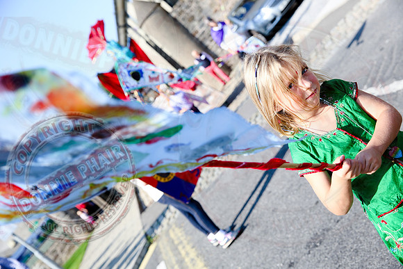 FLive Dragon Parade in Enniskillen.