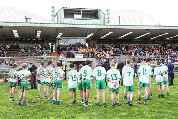 Enniskillen Gaels (2-18) V Ederney (0-3) in U16 Juvenile GAA Football Championship Final.