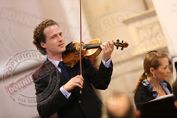 Vladimir and Olga Jablokov playing Classical Music in St. Michael's Church, Enniskillen.