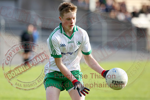 Kinawley (3-13) V St. Joseph's Ederney (0-7) in Minor GAA Football League Division 3 Final.