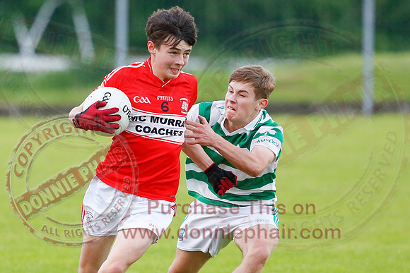 Teemore (3-7) V Belnaleck (1-12) in Minor GAA Football League Division 4 Final.